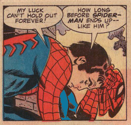 back from when Spidey was in the papers